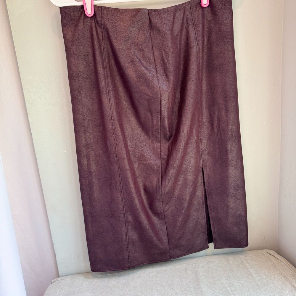 The Limited Brown Midi Skirt (Size 4)